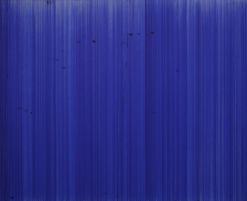 Untitled (schn. express 775M, blue), No.5, 2012