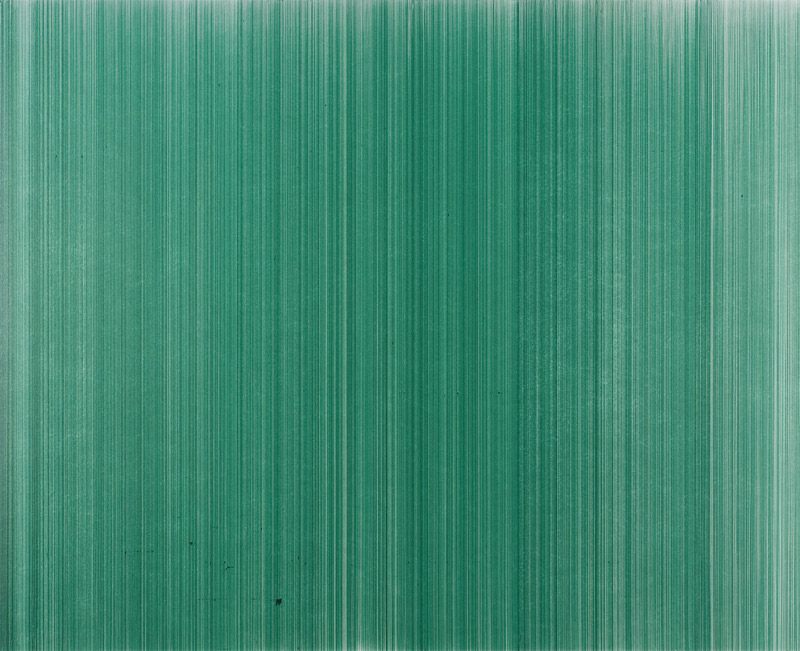 o.T. (schn. office 575M, grün), Nr.4, 2011