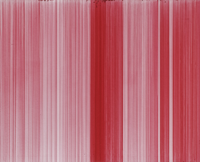Untitled (schn. express 57B, red), No.1, 2004